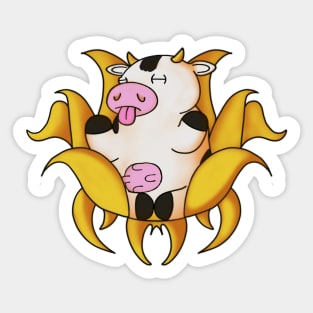 Mood-itation! CowLick! Sticker